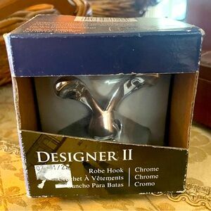 GATCO Designer II Chrome Robe Hook.